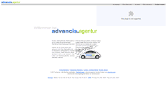 Desktop Screenshot of agentur.advancis.com